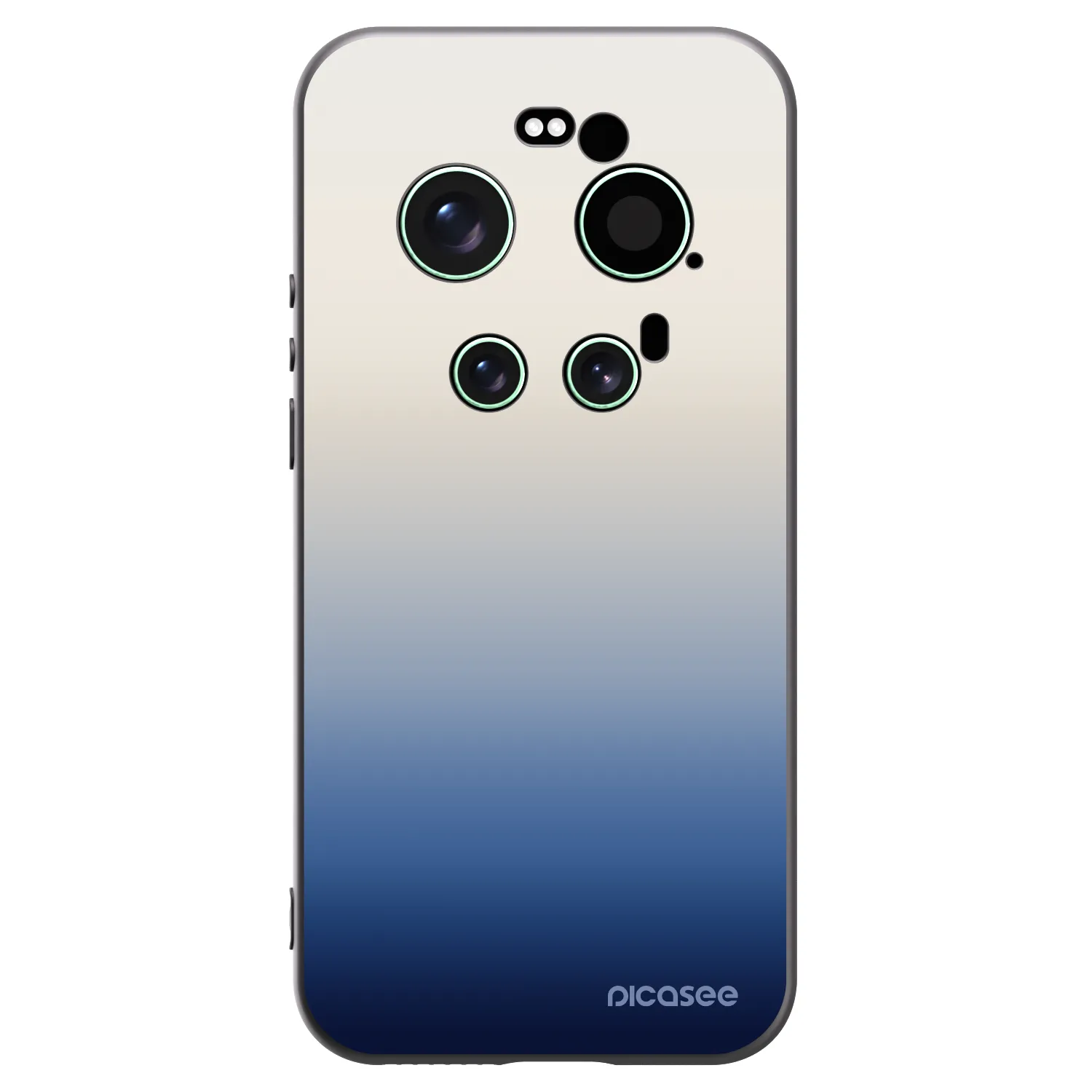 Picasee silikonowe czarne etui na Xiaomi 17 Ultra - Gravity Fade