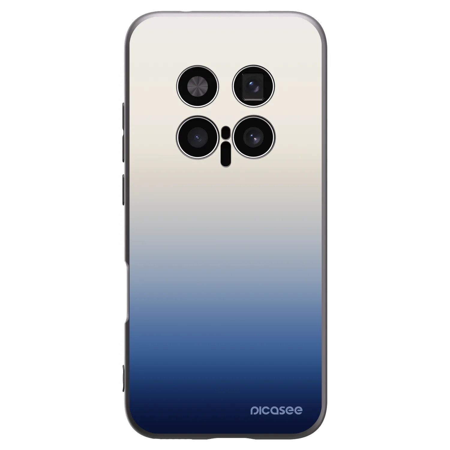 Picasee silikonowe czarne etui na Honor Magic8 Pro 5G - Gravity Fade