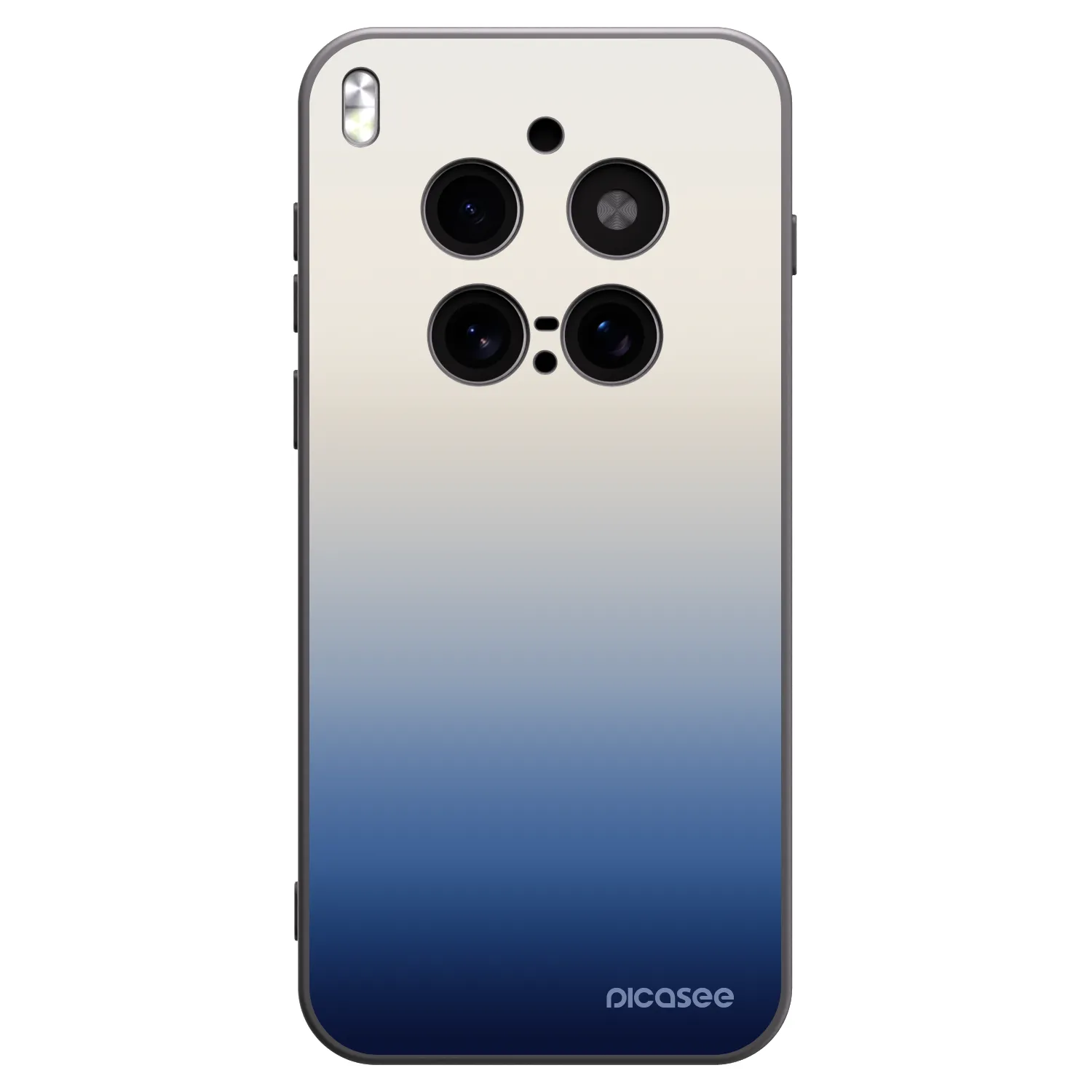 Picasee silikonowe czarne etui na Vivo X300 Pro - Gravity Fade