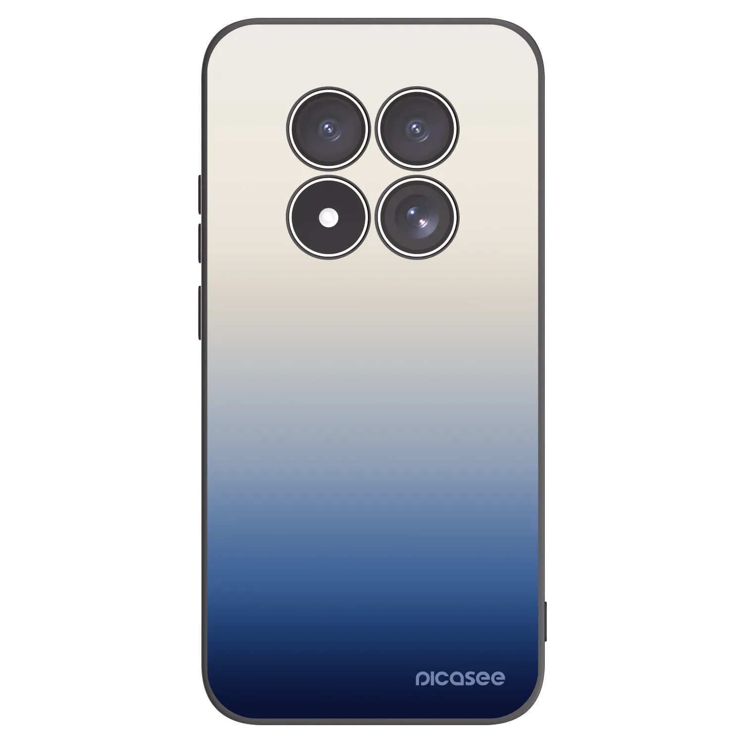 Picasee silikonowe czarne etui na Xiaomi Redmi Note 15 Pro 5G - Gravity Fade