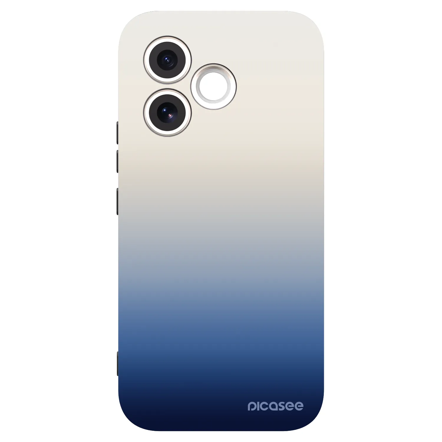 Picasee silikonowe czarne etui na Honor 600 Lite - Gravity Fade