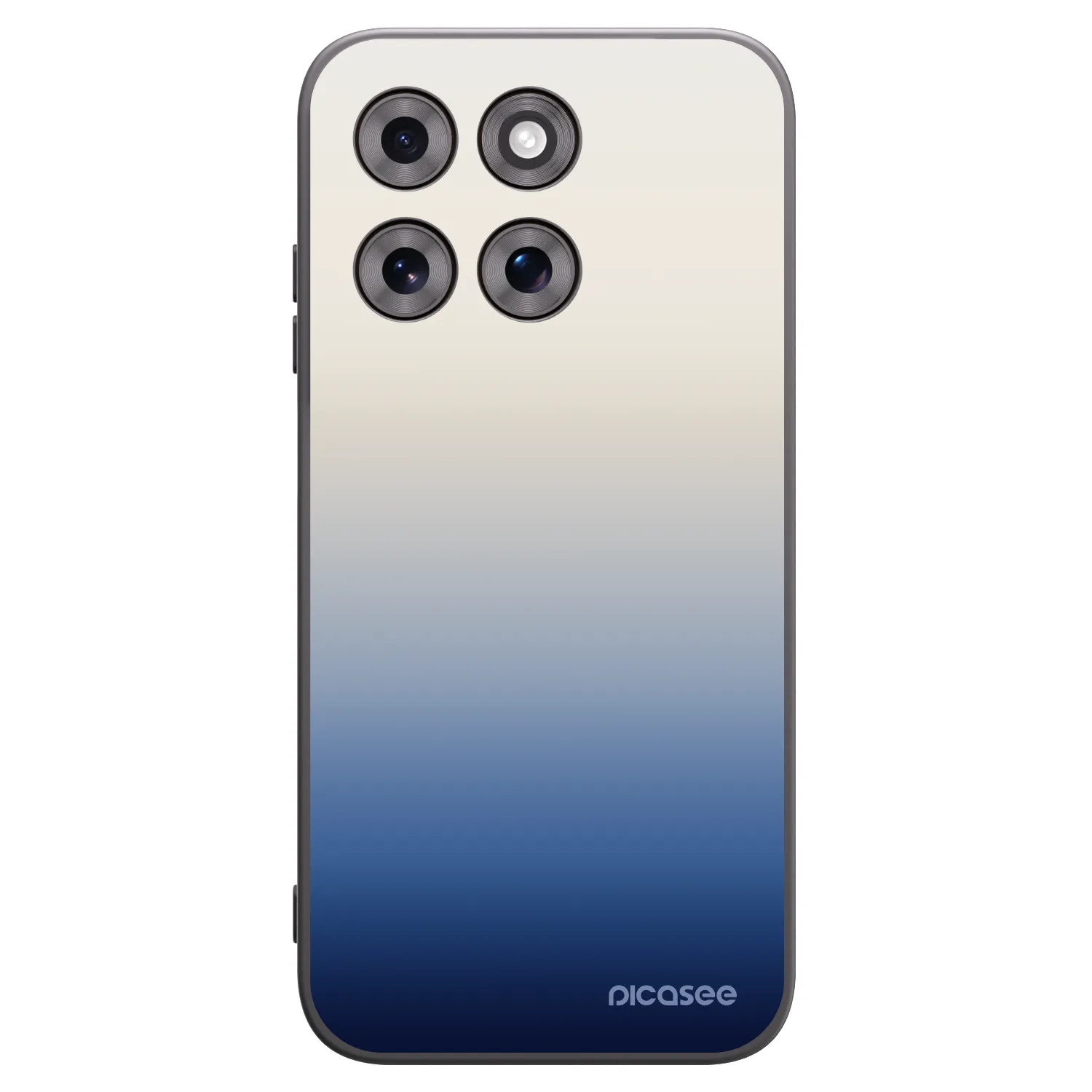 Picasee silikonowe czarne etui na Motorola Moto G77 - Gravity Fade
