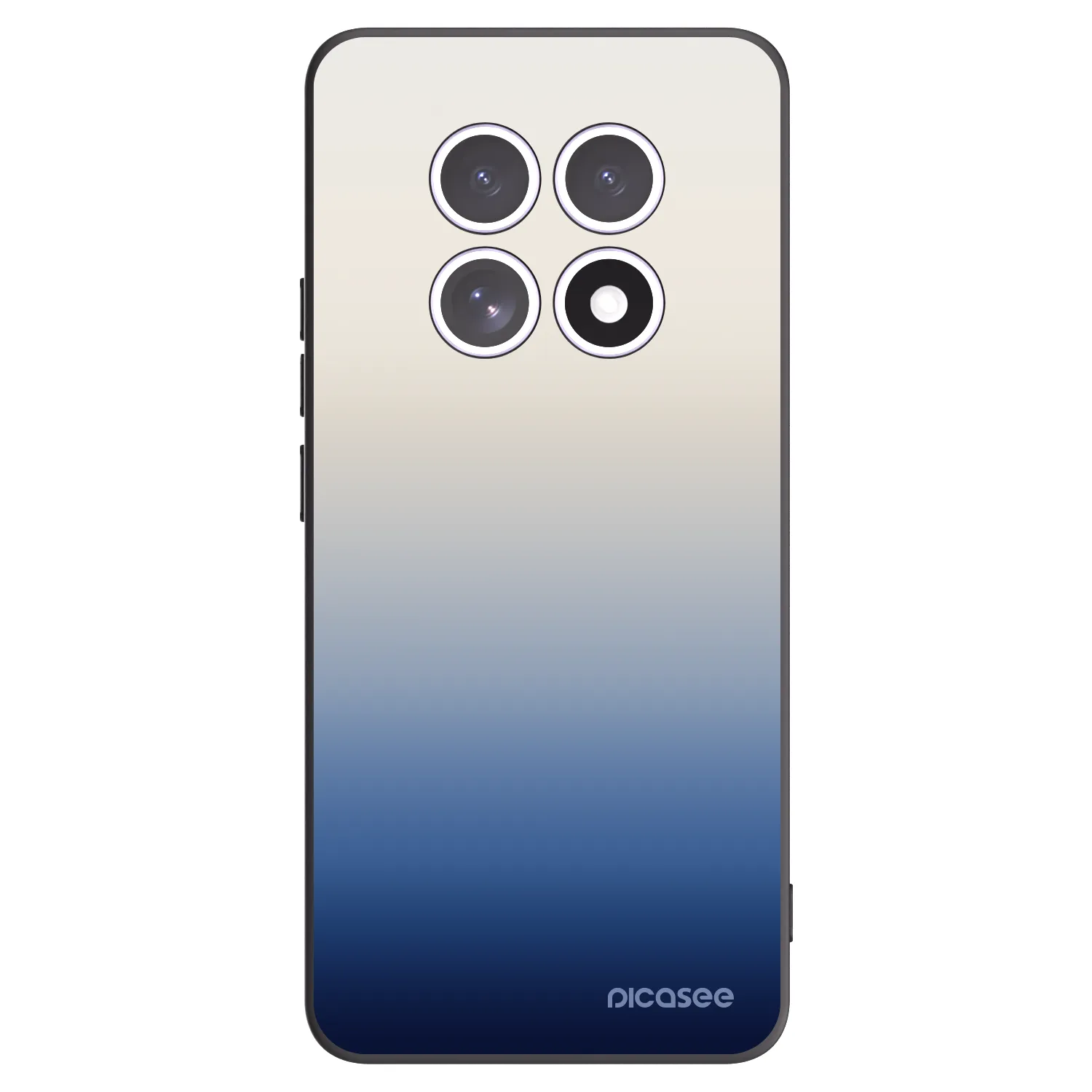 Picasee silikonowe czarne etui na Xiaomi Redmi Note 15 5G - Gravity Fade