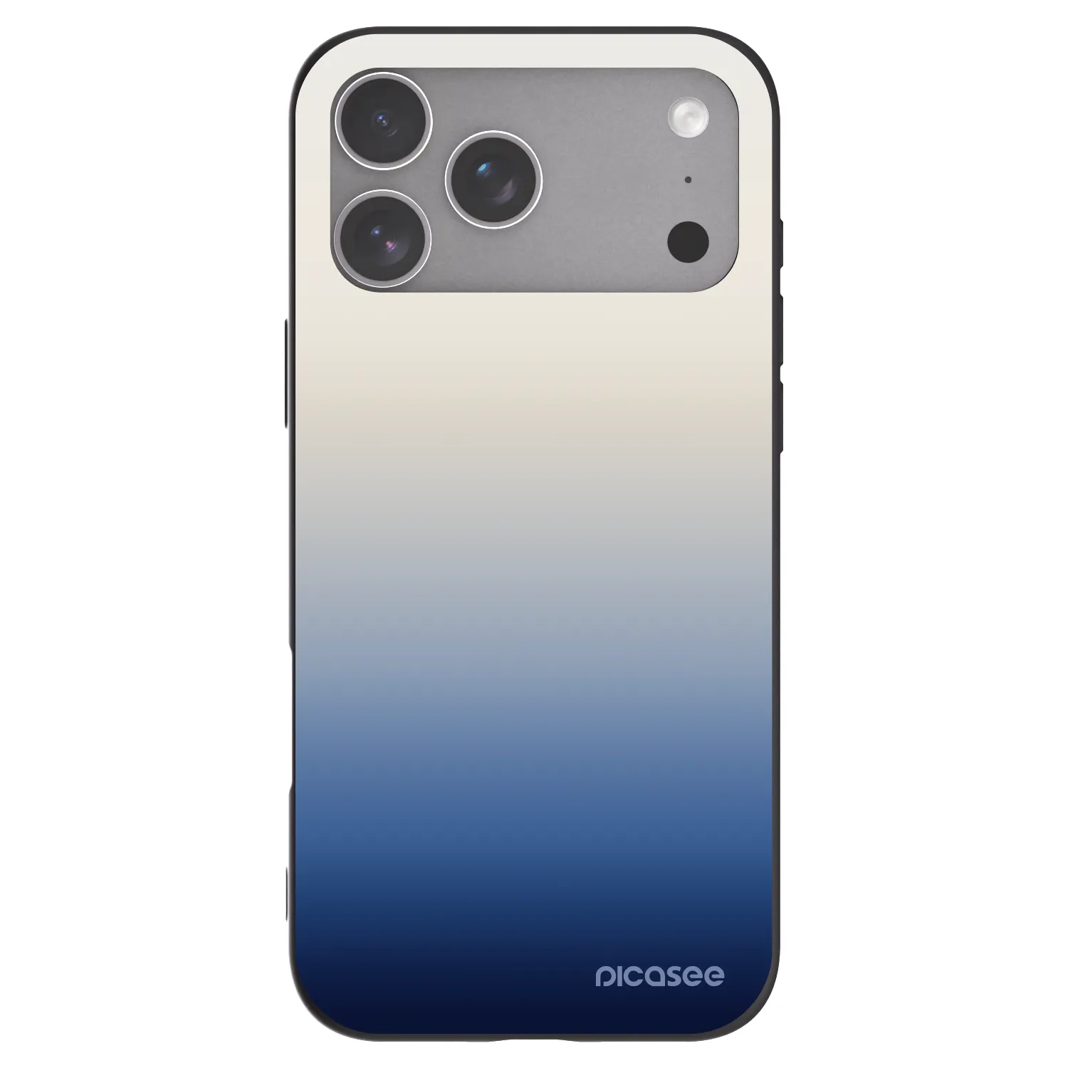 Picasee silikonowe czarne etui na Apple iPhone 18 Pro Max - Gravity Fade