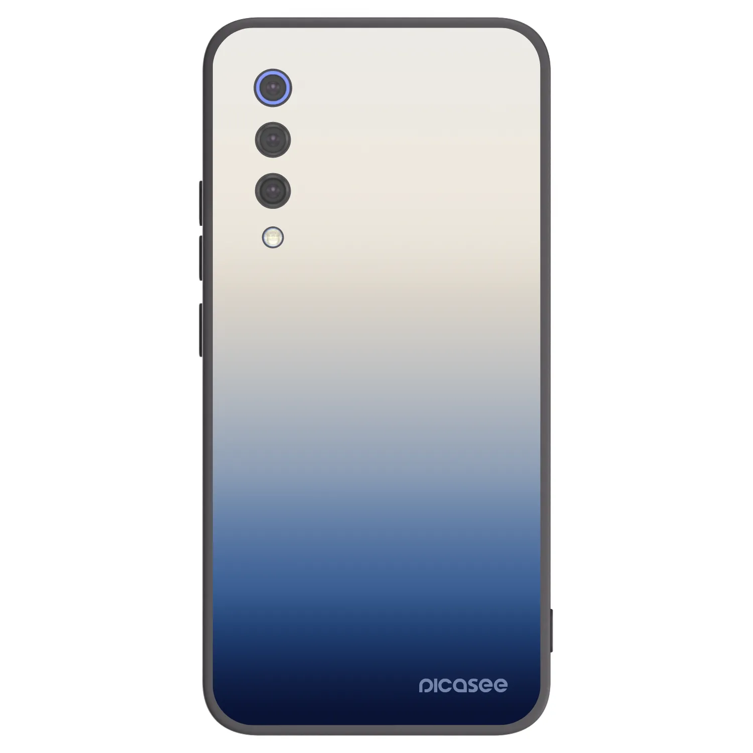 Picasee silikonowe czarne etui na Xiaomi Mi 9 SE - Gravity Fade