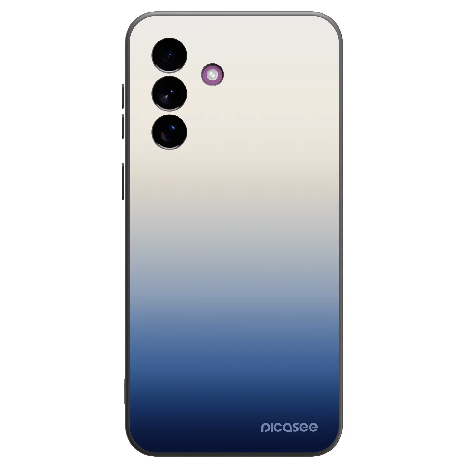 Picasee silikonowe czarne etui na Samsung Galaxy A37 - Gravity Fade