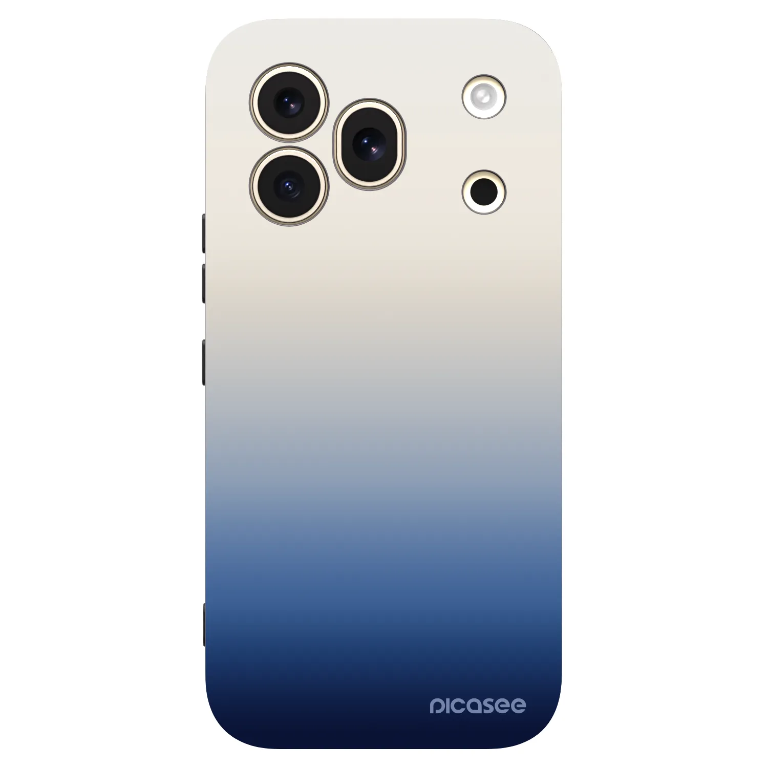 Picasee silikonowe czarne etui na Honor 600 Pro - Gravity Fade
