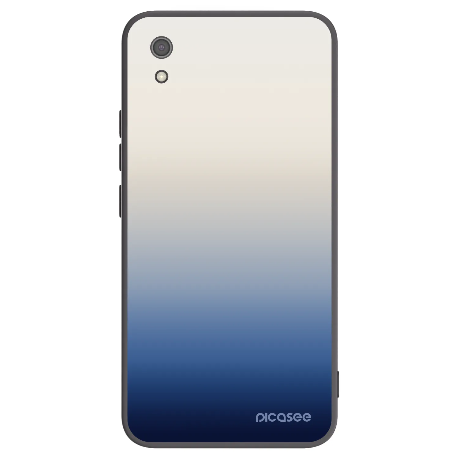 Picasee silikonowe czarne etui na Xiaomi Redmi 7A - Gravity Fade
