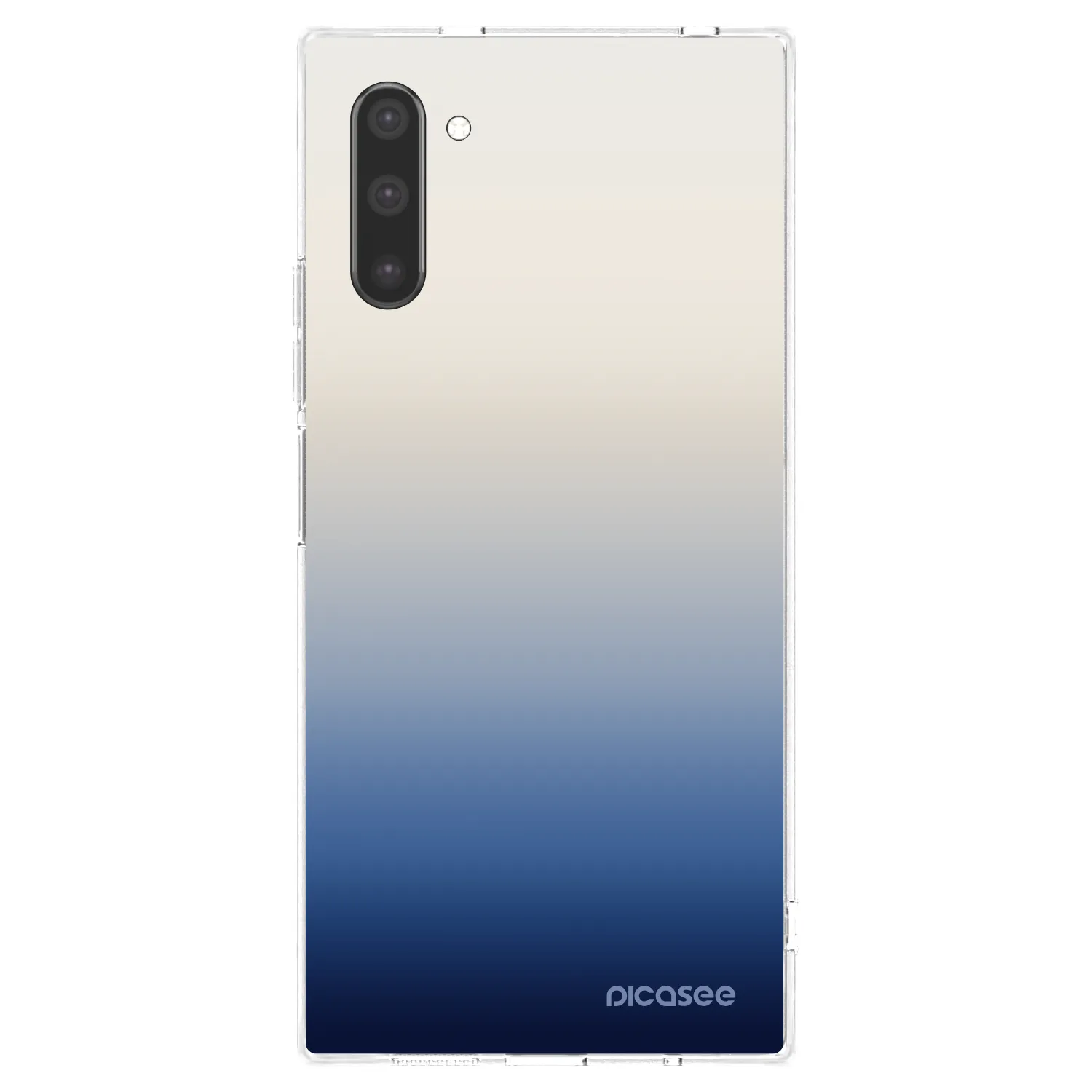 Picasee silikonowe przeźroczyste etui na Samsung Galaxy Note 10 N970F - Gravity Fade