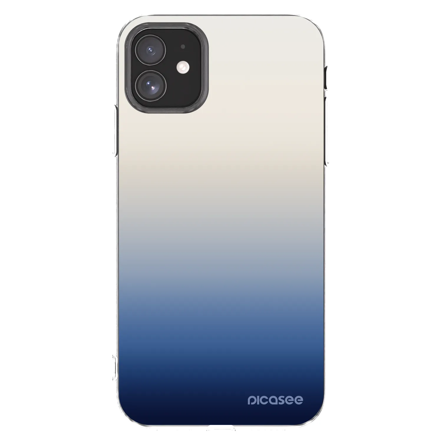 Picasee silikonowe przeźroczyste etui na Apple iPhone 11 - Gravity Fade