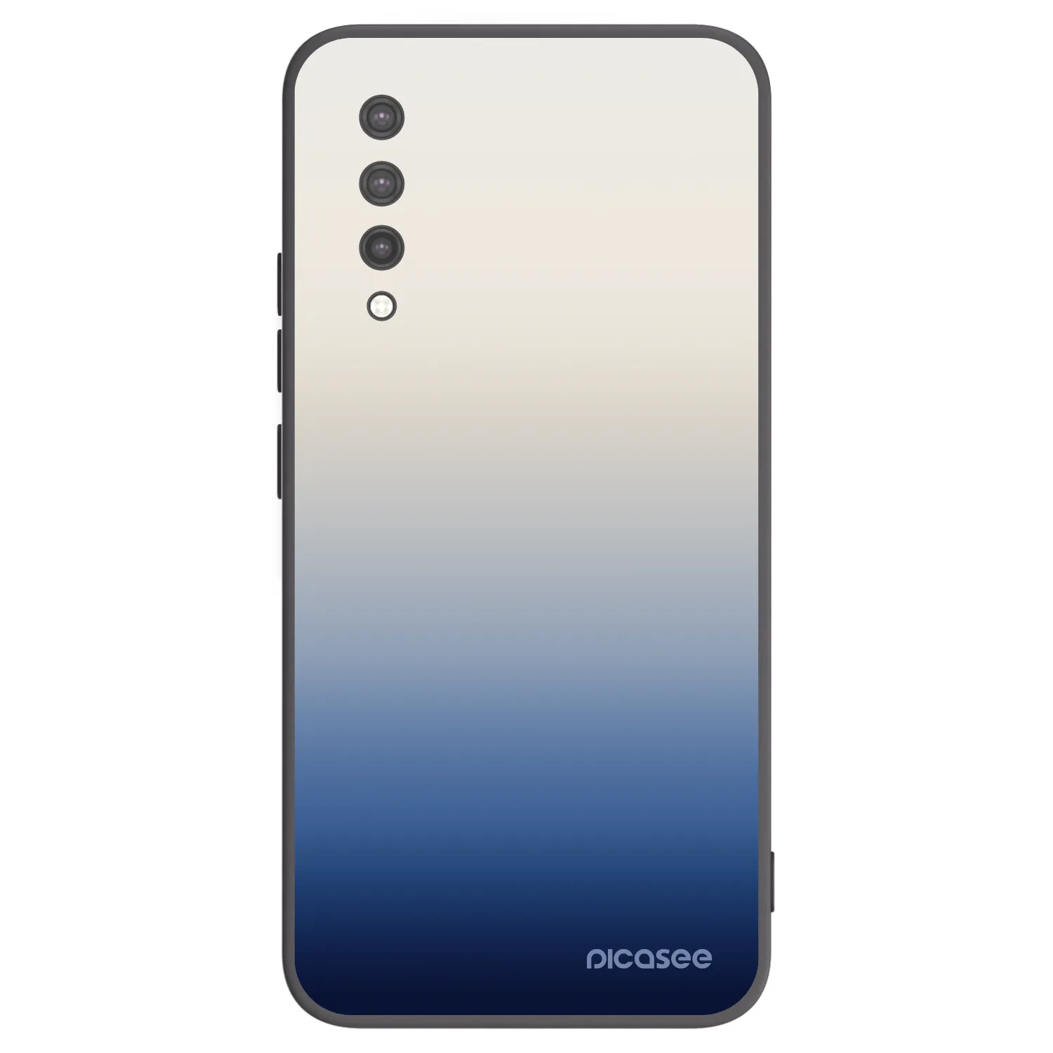 Picasee silikonowe czarne etui na Xiaomi Mi 9 Lite - Gravity Fade