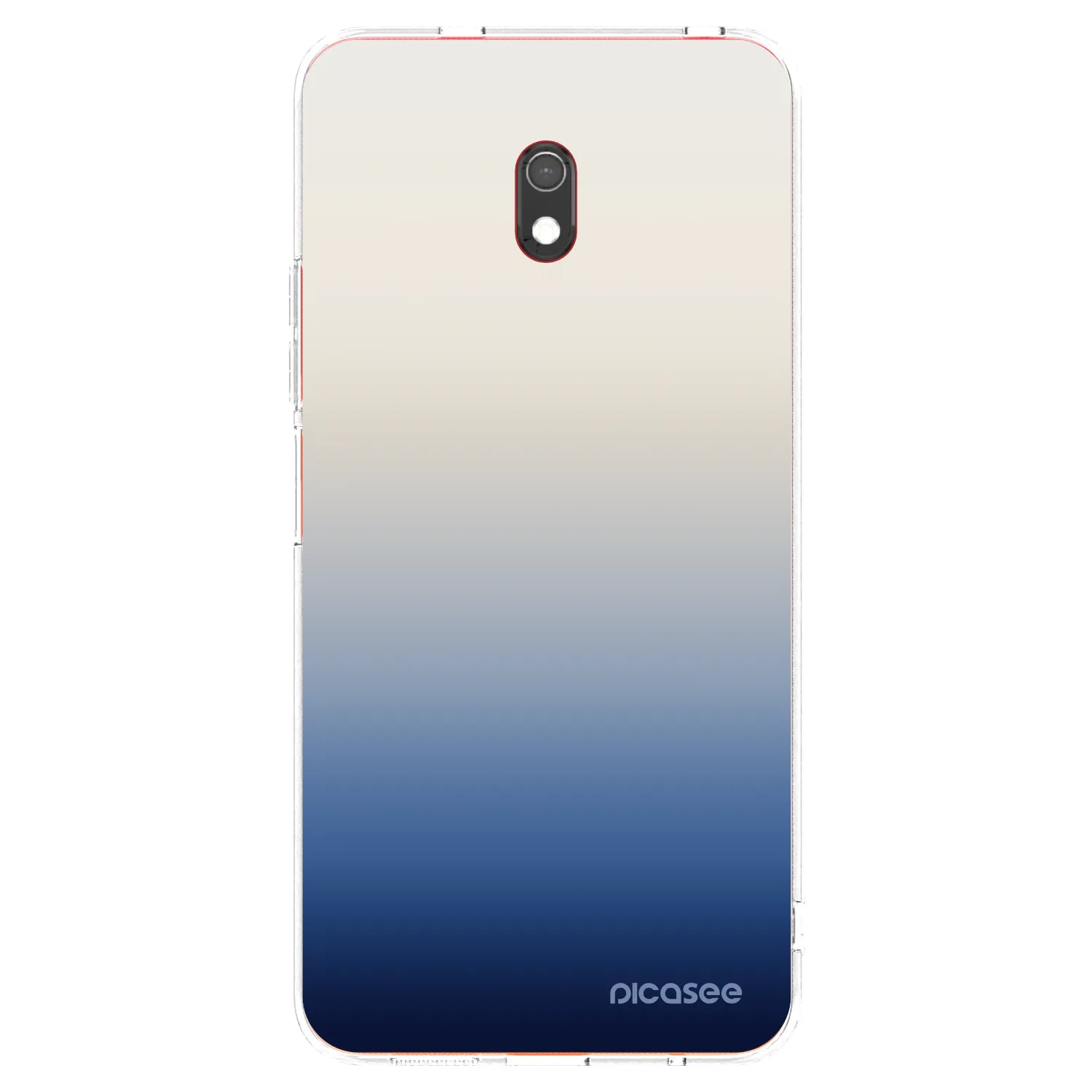 Picasee silikonowe przeźroczyste etui na Xiaomi Redmi 8A - Gravity Fade