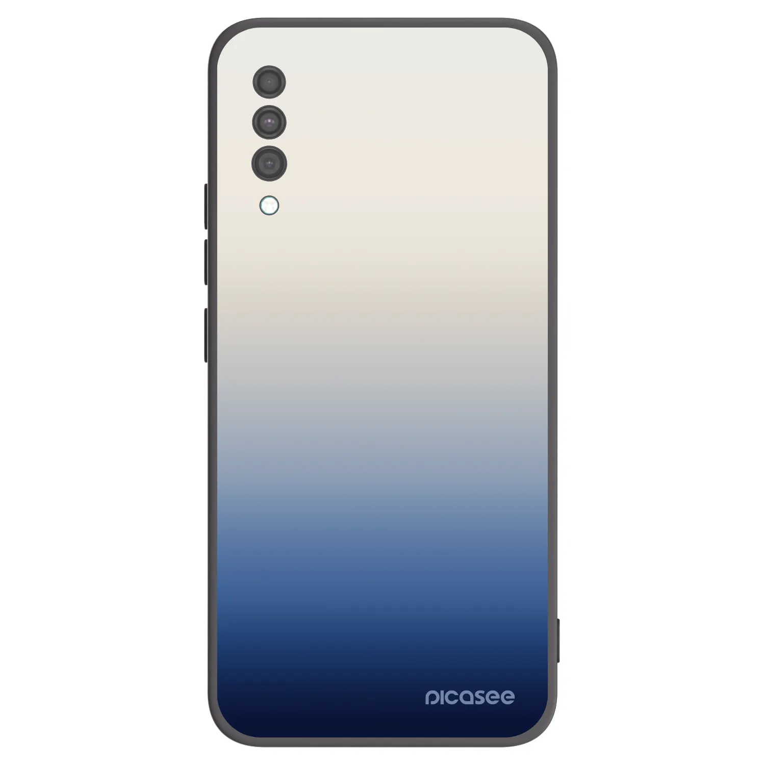 Picasee silikonowe czarne etui na Samsung Galaxy A30s A307F - Gravity Fade