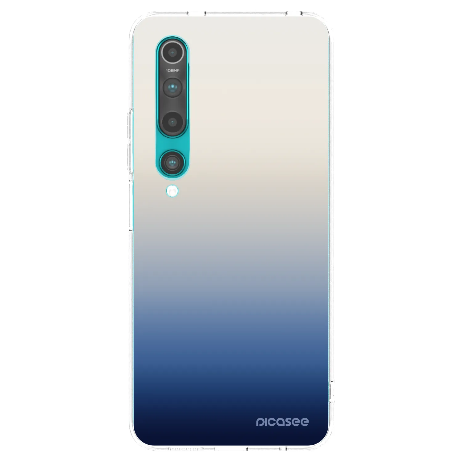 Picasee silikonowe przeźroczyste etui na Xiaomi Mi 10 - Gravity Fade