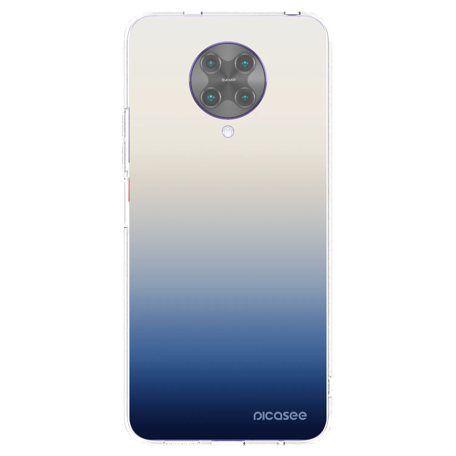 Picasee silikonowe przeźroczyste etui na Xiaomi Poco F2 Pro - Gravity Fade