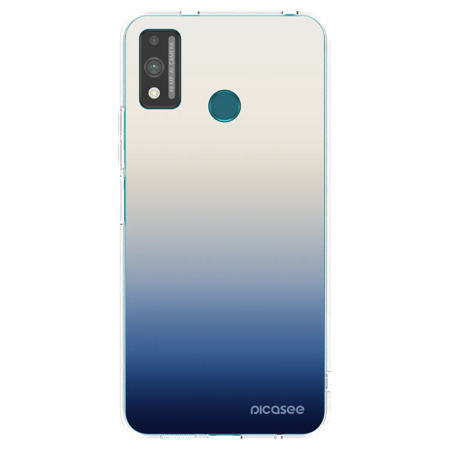 Picasee silikonowe przeźroczyste etui na Honor 9X Lite - Gravity Fade