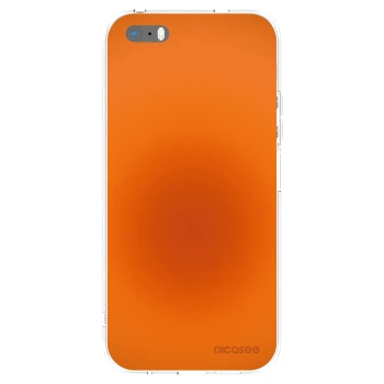 Picasee silikonowe przeźroczyste etui na Apple iPhone 5/5S/SE - Heat Core