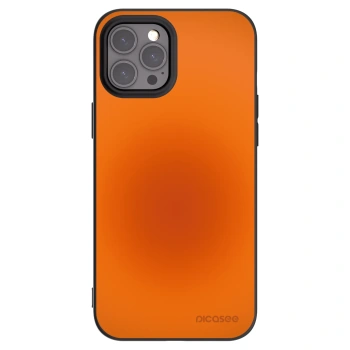 Picasee silikonowe czarne etui na Apple iPhone 12 Pro Max - Heat Core