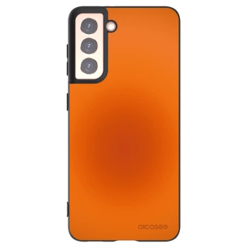 Picasee silikonowe czarne etui na Samsung Galaxy S21 5G G991B - Heat Core
