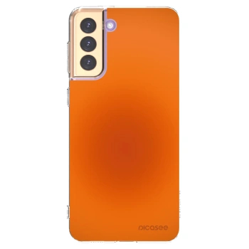 Picasee silikonowe przeźroczyste etui na Samsung Galaxy S21+ 5G G996F - Heat Core