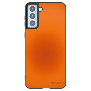 Picasee silikonowe czarne etui na Samsung Galaxy S21+ 5G G996F - Heat Core