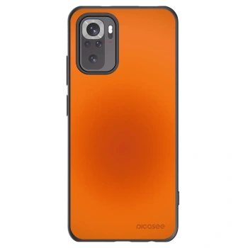 Picasee silikonowe czarne etui na Xiaomi Redmi Note 10 - Heat Core