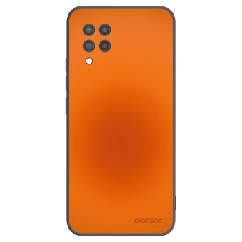 Picasee silikonowe czarne etui na Samsung Galaxy A42 A426B - Heat Core