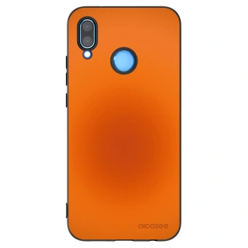 Picasee silikonowe czarne etui na Huawei P20 Lite - Heat Core