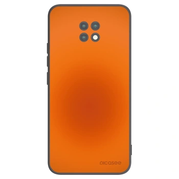Picasee silikonowe czarne etui na Xiaomi Redmi Note 9T - Heat Core
