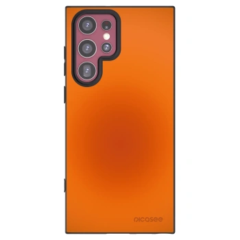 Picasee silikonowe czarne etui na Samsung Galaxy S22 Ultra 5G - Heat Core