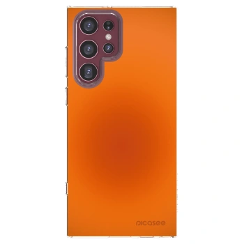 Picasee silikonowe przeźroczyste etui na Samsung Galaxy S22 Ultra 5G - Heat Core