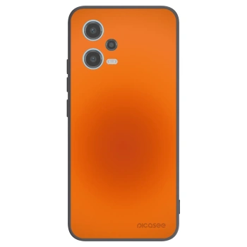 Picasee silikonowe czarne etui na Xiaomi Redmi Note 12 5G - Heat Core