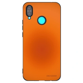 Picasee silikonowe czarne etui na Huawei Nova 3 - Heat Core