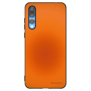 Picasee silikonowe czarne etui na Huawei P20 Pro - Heat Core