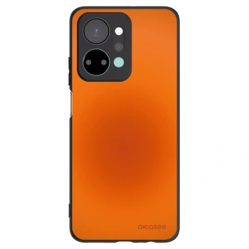 Picasee silikonowe czarne etui na Honor X7a - Heat Core