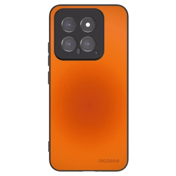 Picasee silikonowe czarne etui na Xiaomi 14 - Heat Core