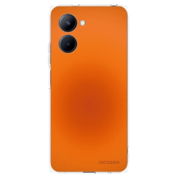 Picasee silikonowe przeźroczyste etui na Realme C33 (2023) - Heat Core
