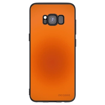 Picasee silikonowe czarne etui na Samsung Galaxy S8 G950F - Heat Core