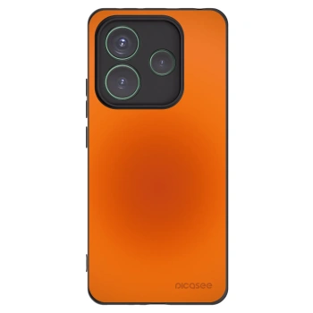 Picasee silikonowe czarne etui na Xiaomi Redmi Note 14 5G - Heat Core