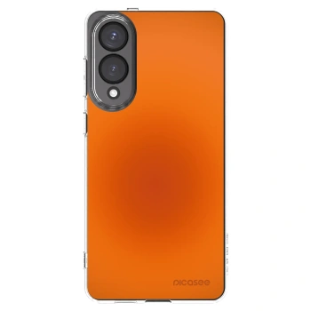 Picasee silikonowe przeźroczyste etui na Samsung Galaxy S25 Edge 5G - Heat Core