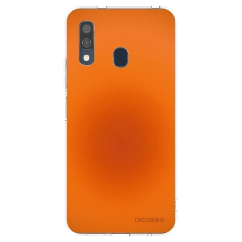 Picasee silikonowe przeźroczyste etui na Samsung Galaxy A40 A405F - Heat Core