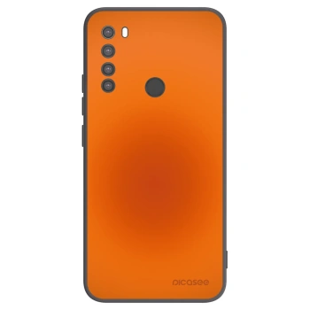 Picasee silikonowe czarne etui na Xiaomi Redmi Note 8 - Heat Core