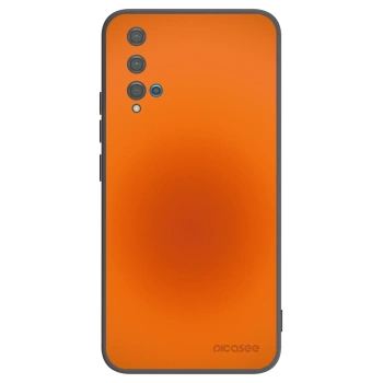 Picasee silikonowe czarne etui na Huawei Nova 5T - Heat Core