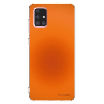 Picasee silikonowe przeźroczyste etui na Samsung Galaxy A71 A715F - Heat Core