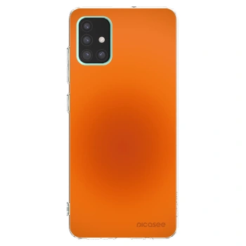 Picasee silikonowe przeźroczyste etui na Samsung Galaxy A51 A515F - Heat Core