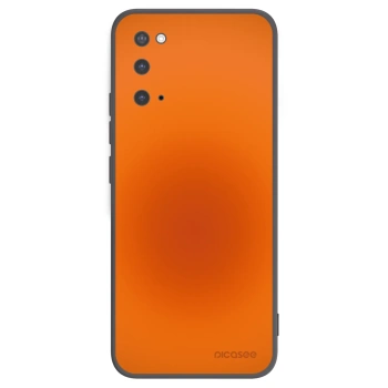 Picasee silikonowe czarne etui na Samsung Galaxy S20 G980F - Heat Core