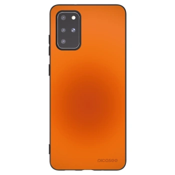 Picasee silikonowe czarne etui na Samsung Galaxy S20+ G985F - Heat Core