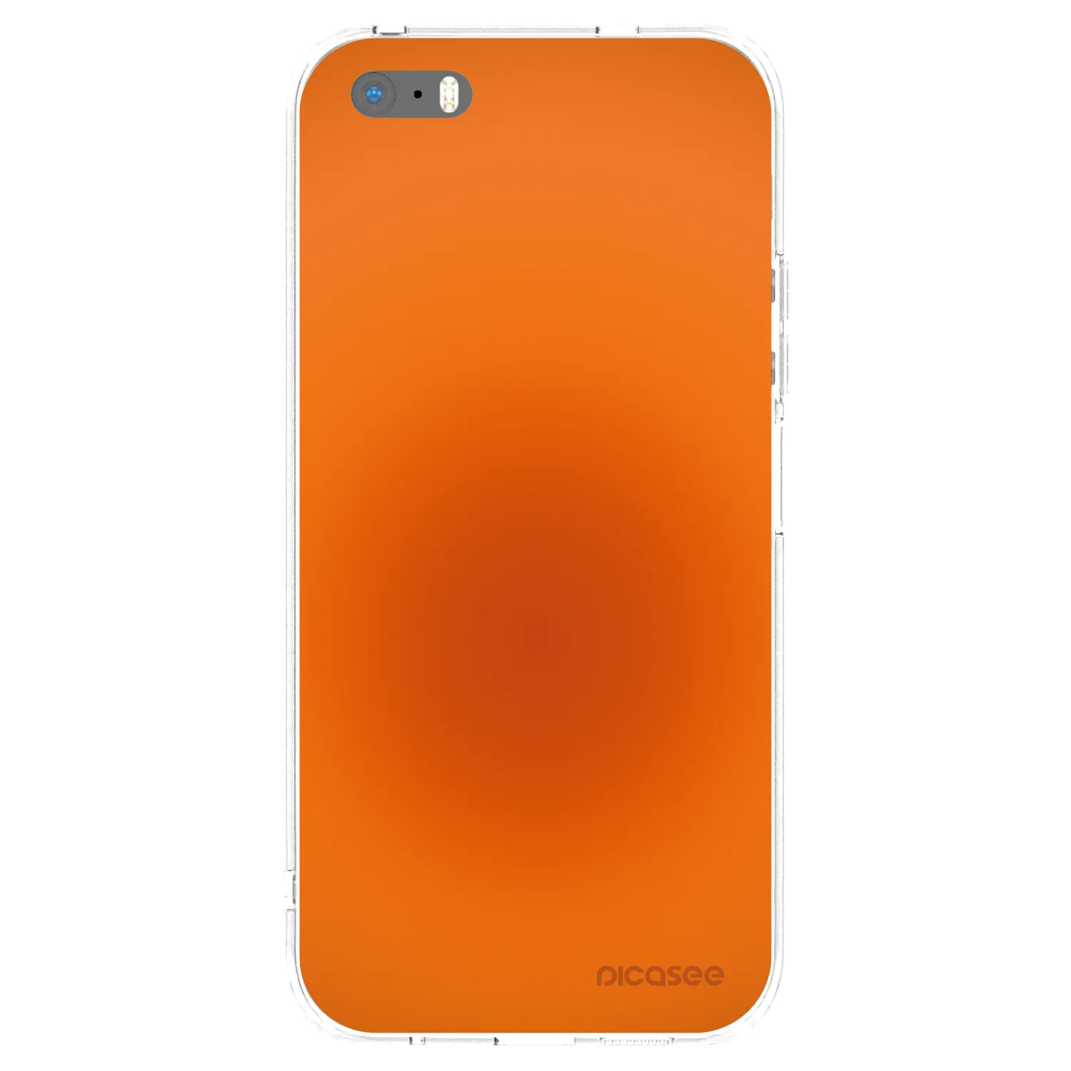 Picasee silikonowe przeźroczyste etui na Apple iPhone 5/5S/SE - Heat Core