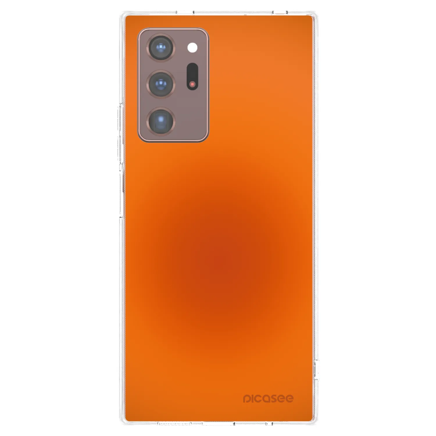 Picasee silikonowe przeźroczyste etui na Samsung Galaxy Note 20 Ultra - Heat Core