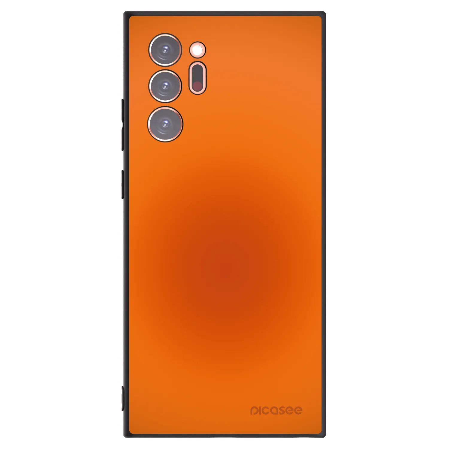 Picasee silikonowe czarne etui na Samsung Galaxy Note 20 Ultra - Heat Core